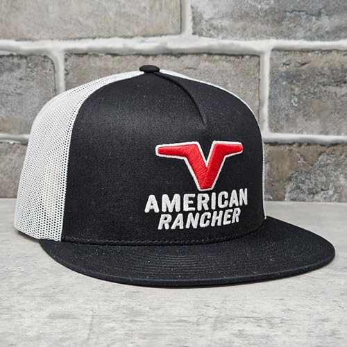 Image of Vexil American Rancher Adjustable Snapback Western Lifestyle Rodeo Southwest Inspired Meshback Hat