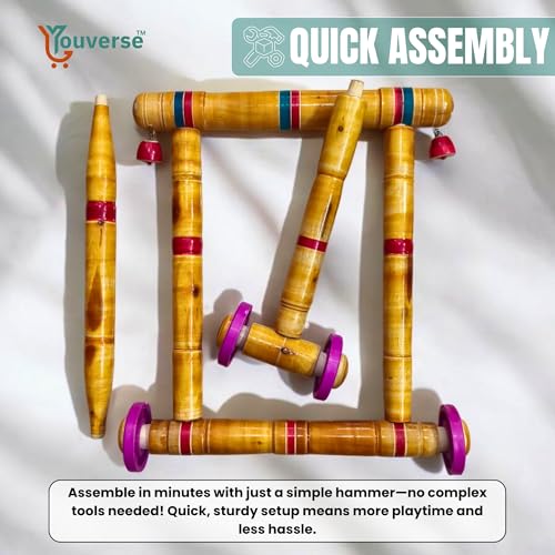 Image of Traditional Wooden Baby Walker for 9-18 Months | Nadavandi Push Walker for Kids | Handmade Push Walker | Baby Push Wagon & Activity for First Steps | Sturdy & Safe for Baby (Gold)