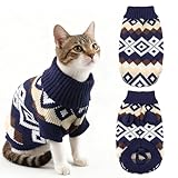 Himissy Ropa para Gatos, Jersey Gato, Ropa para Perros Pequeños, Jersey Perro Pequeño, para Sphynx, Calor en Invierno, Disfraces Navideños para Gatos, Esfinge, Gatitos, Cachorro (G, S)