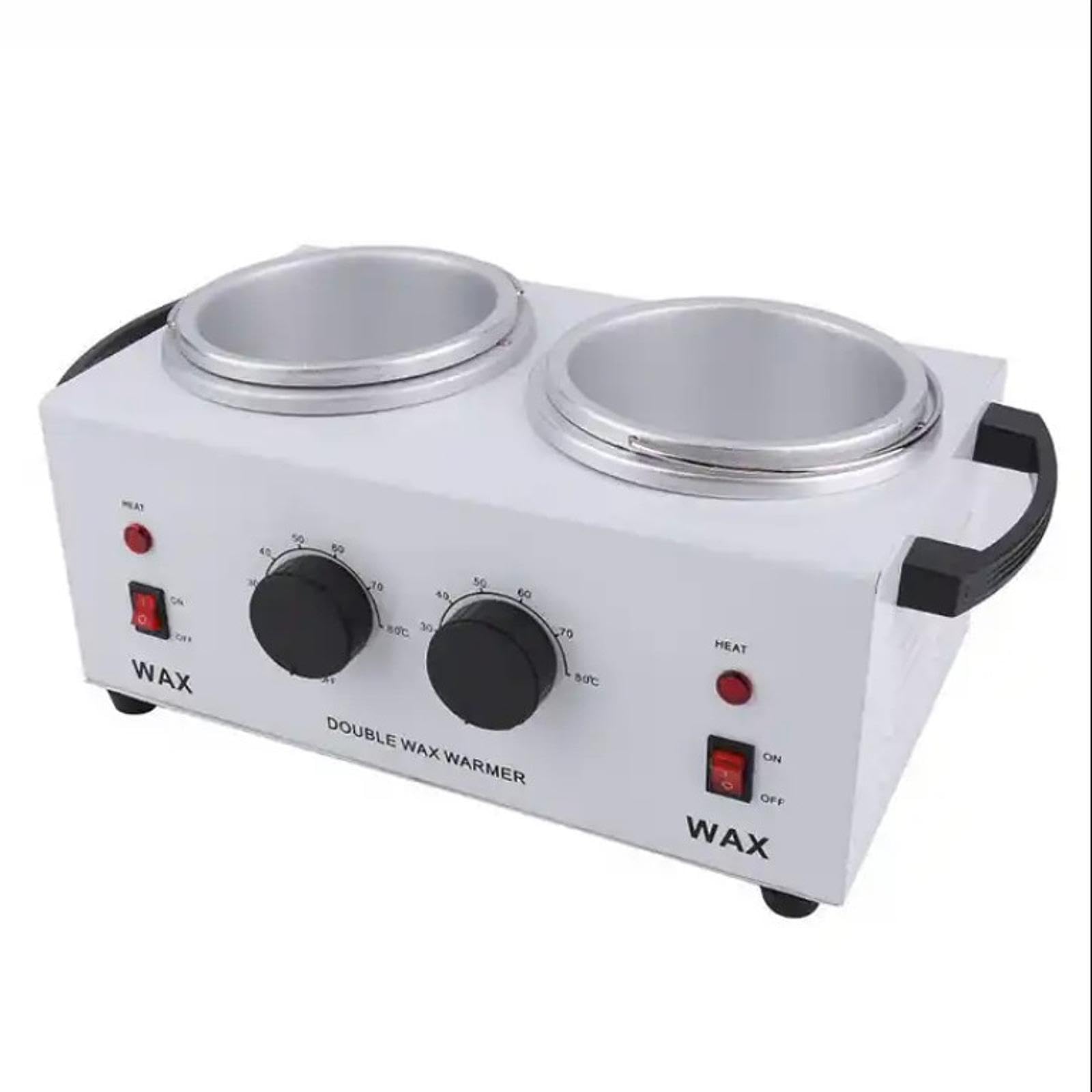 Calentador de Cera de Doble Recipiente, Máquina de Fusión de 200 W para Tratamientos de Belleza Y