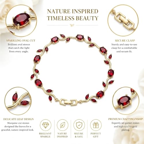 Image of Aurie Tulip Bracelet for Women & Girls | Anti Tarnish Stainless Steel Floral Bracelet |Party and Daily Wear Jewellery