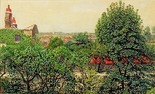 Tableau Hampstead Madox Brown 60x90cm pour habiller un mur vide avec un croquis de la nature