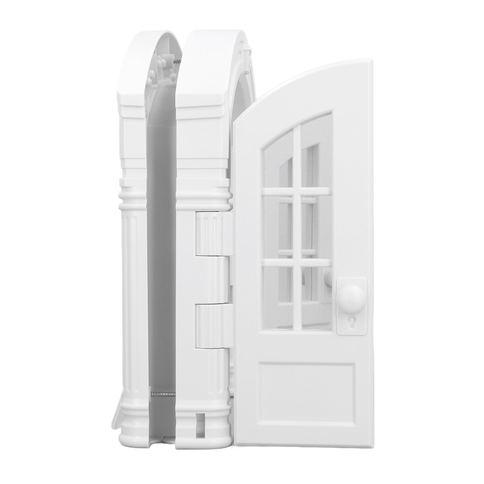 Design Français de Porte de Chat élégante Porte Intérieure à Double Swing pour Animaux de Compagnie Installation Facile pour Une Utilisation à Domicile (Style régulier)
