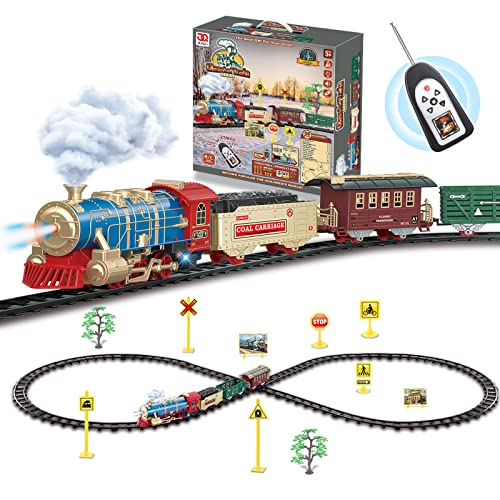 Buy Train Set with Remote Control and USB Charging Battery Steam