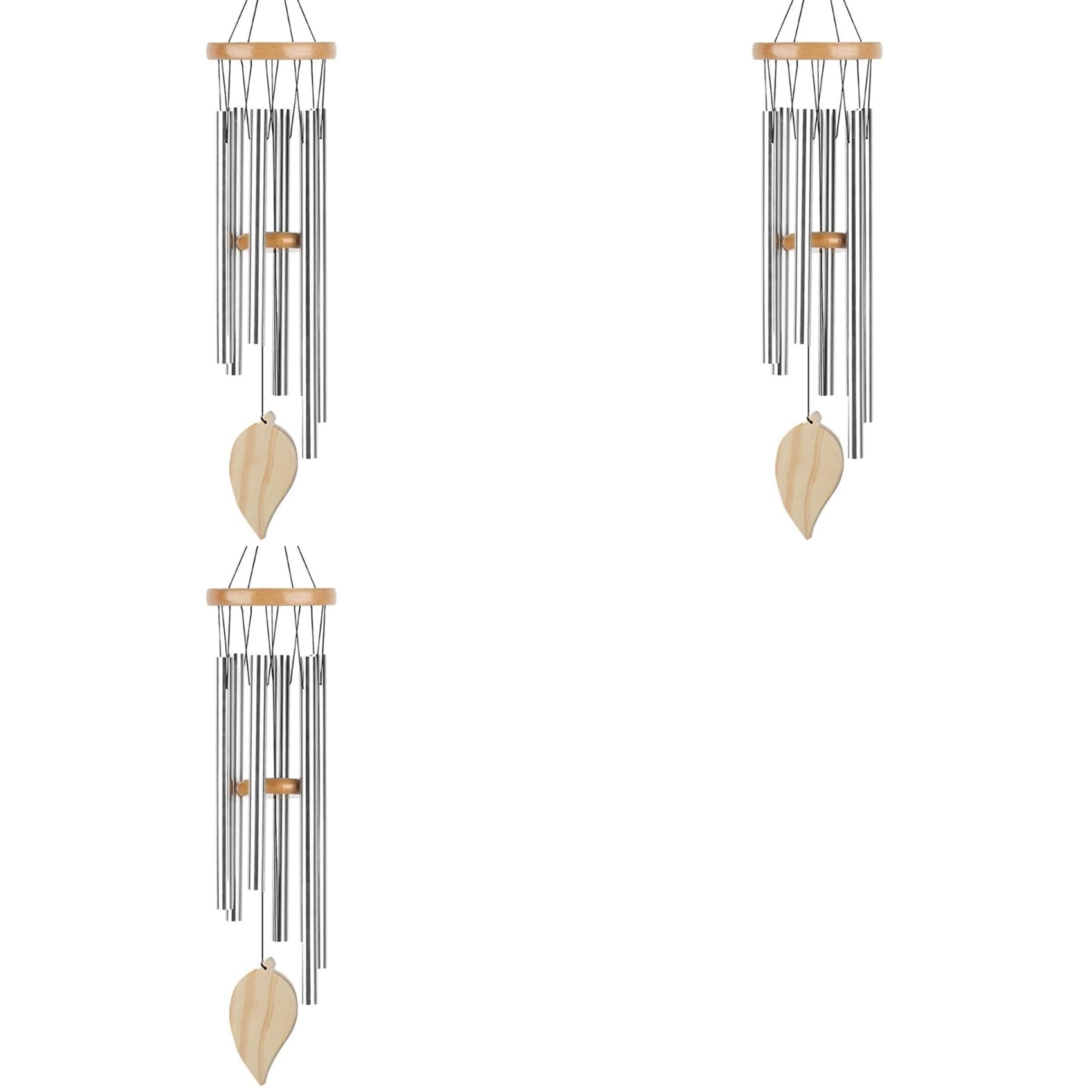 Carillons à vent en bois à offrir pour la décoration d'un jardin extérieur
