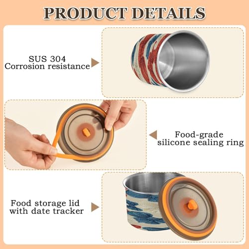 Envase Hermético de Acero Inoxidable para Café 30 OZ miniatura 4