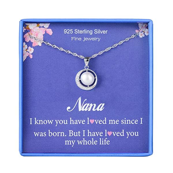 Nana-Gifts-Grandma-Gifts-for-Grandma-Necklace-Pendant-Moon-Crystal-CZ-Cubic-Zirconia-Jewelry-Birthday-Grandmother-Mothers-day-Gift-Christmas-gifts-ideas-for-Women Gifytel Nana Gifts Grandma Gifts for Grandma Pearl Necklace Pendant Moon Crystal CZ Cubic Zirconia Jewelry Birthday Grandmother Mothers day Gift Christmas gifts ideas for Women