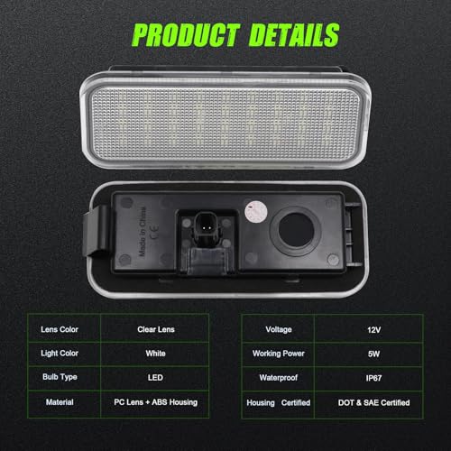 Lámparas LED para cama de camioneta Tacoma 2020-2026 2-Pack miniatura 4