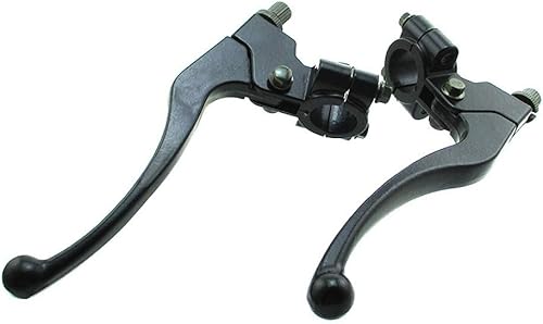 Miniatura 5 de TC-Motor Palancas de mango de freno de embrague izquierda derecha de 0.866 in para XR80 XR100 CRF70 CRF80 CRF100 Pit Dirt Motor Motocross Baja Mini