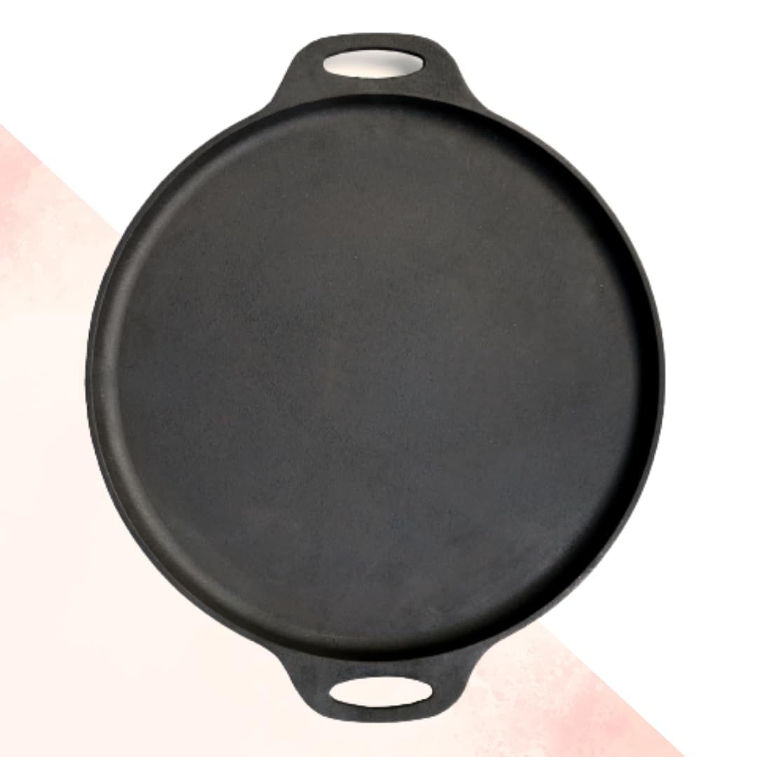 See full amazon price history chart for Feroall Cast Iron Pre Seasoned Flat Tawa Pan, 10 inch (25.4 cm) for Dosa, Chapati, Paratha | Induction & Gas Friendly | 100% Pure & Toxin Free | Dosa Kallu | Smooth Finish Cast Iron Tawa Pan Feroall Cast Iron Pre Seasoned Flat Tawa Pan, 10 inch (25.4 cm) for Dosa, Chapati, Paratha | Induction & Gas Friendly | 100% Pure & Toxin Free | Dosa Kallu | Smooth Finish Cast Iron Tawa Pan (B09ZQSBV67) Amazon Price History, Amazon Price Tracker