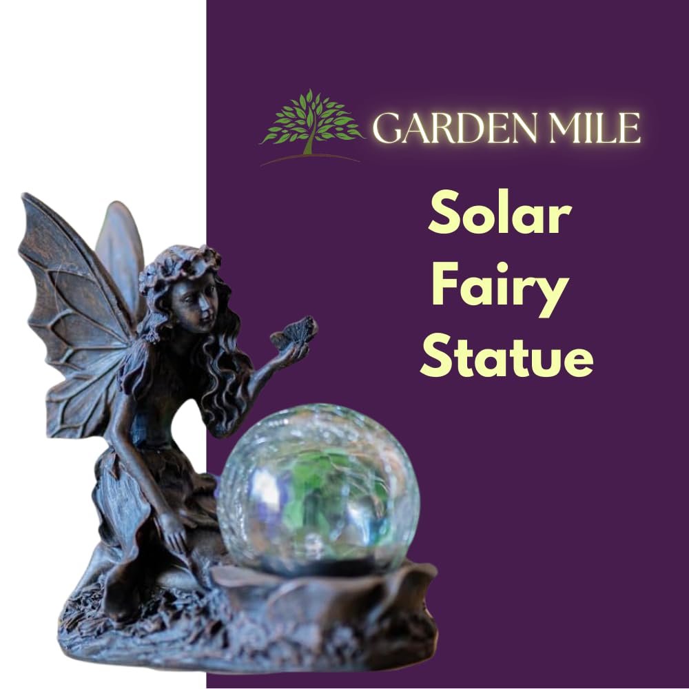 FIGURINA DELLA FATA Dei Fiori Ornamento Della Statua Della Fata Colorata EUR 18,49 - IT - Foto 10