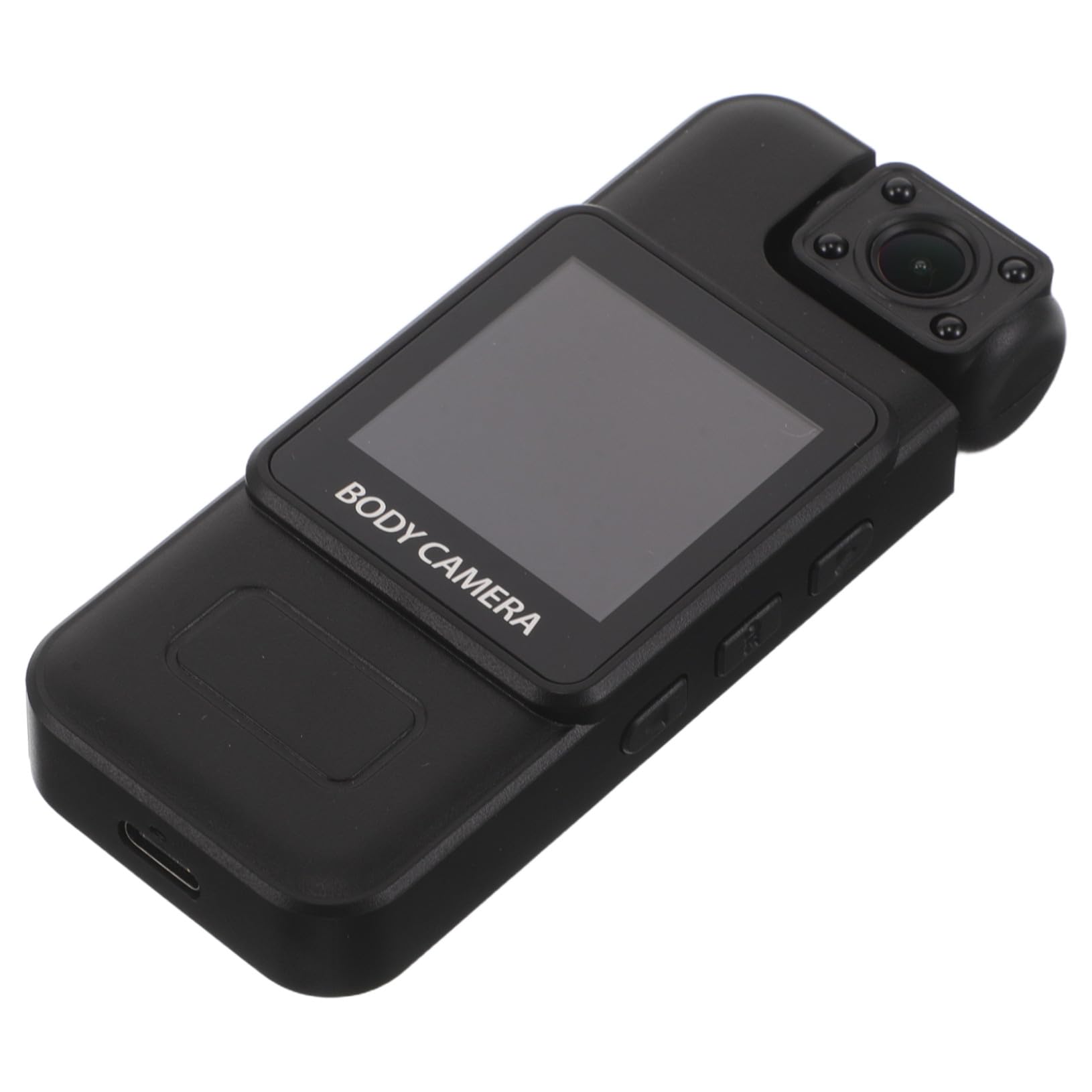 Uonlytech Videocamera Abs Nero con Sportiva Portatile 4k Schermo