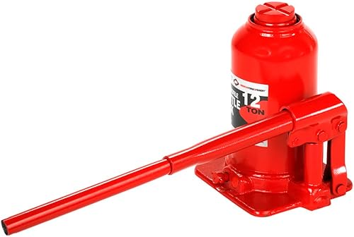 AFF Super Duty Gato hidráulico de botella de perfil bajo de 12 toneladas, manual, cilindro soldado, construcción de acero de alta calidad, base