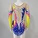 LIUHUO Rhythmic Gymnastics Leotards Fashionable Comfortable Blue Elegant Stylish Blue Long Sleeve
