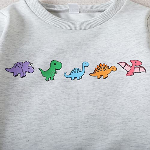 sfdgfhyf Toddler Newborn Infant Cartoon Prints Outfits Boys Sweatshirt Pullover Hoodie Tops Cute Clothes 4t4