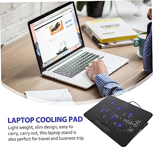 Base refrigerante para laptop con ventiladores silenciosos miniatura 6
