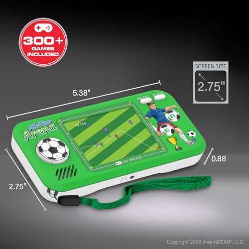 My Arcade Pocket Player All Star Arena Console de Jeu Portable 307 Jeux en 1 Neuf - vue 9