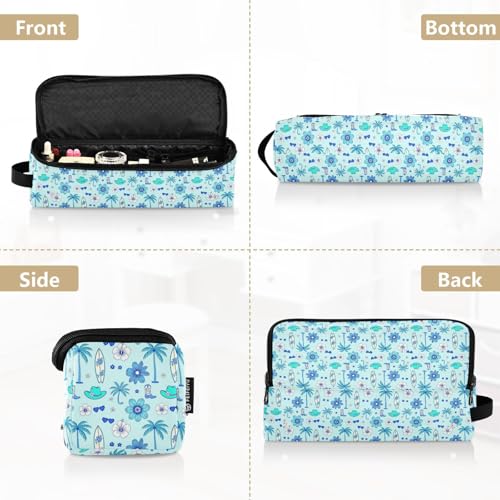 Bolso de viaje para herramientas de cabello y alfombra resistente al calor con cremallera, organizador para planchas, rizadores y secadores miniatura 5