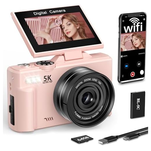 FLATIC 5K Autofocus Vlogging Camera