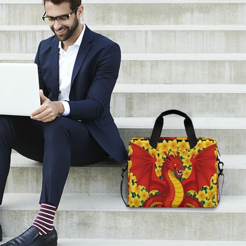 Maletín para portátil 15.6 pulgadas rojo miniatura 3