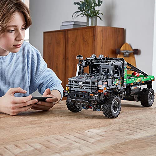LEGO 42129 Technic 4x4 Mercedes-Benz Zetros Offroad-Truck, ferngesteuertes Auto, App-kontrolliertes LKW-Spielzeug, Geschenkidee für Erwachsene und Kinder, Männer und Frauen – Bild 7