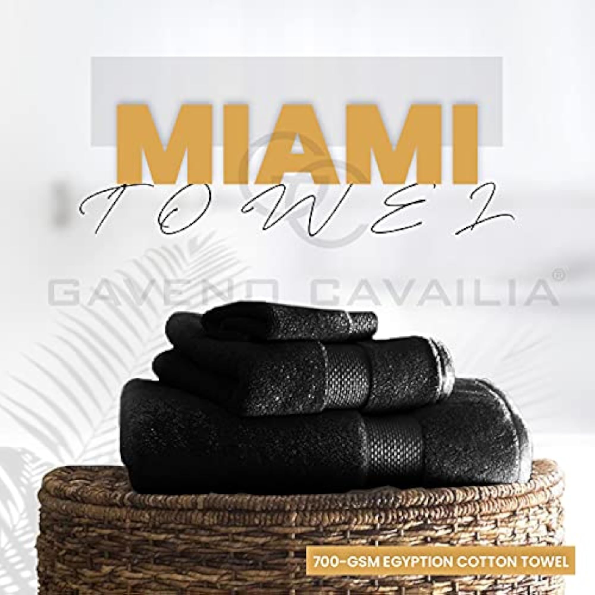 Fade Resistant Premium Quality Cotton Bath Towel Set, 2PK