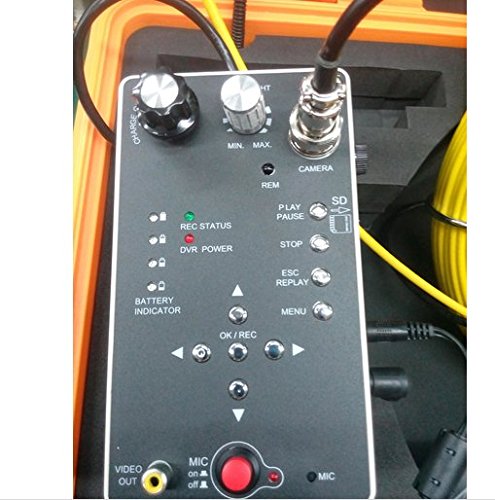 GOWE 30m with 16mm head meter counter endoscope inspection camera keyboard Sensor Size:1/4