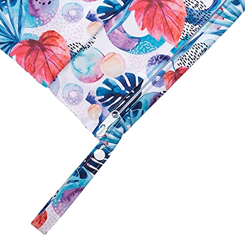 Image of Babygoal Wet Dry Bags for Baby Cloth Diapers, Washable Travel Bags, Beach, Pool, Gym Bag for Swimsuits & Wet Clothes with Two Zippered Pockets 3 Pack, 3LN18