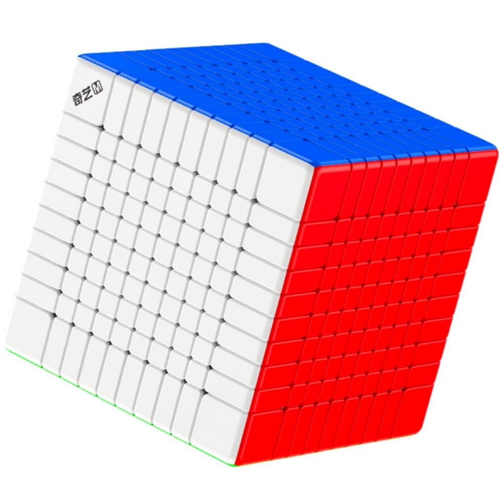 QY Magnetic 10x10 Speed Cube 72MM Magic Stickerless 10 M Education Toys Puzzle Cube 2025 QY 10x10x10 Professional Magnetic Cube