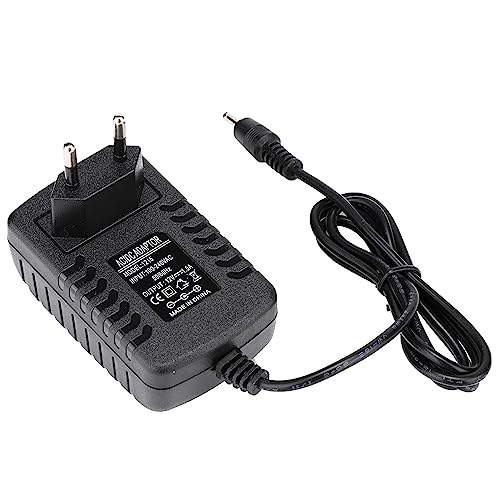 ciciglow Adaptateur de Chargeur, Adaptateur Secteur Universel pour Tablette 12 V 1,5 A pour Iconia Tab A500 A501 A200 A100 A101(Prise UE)
