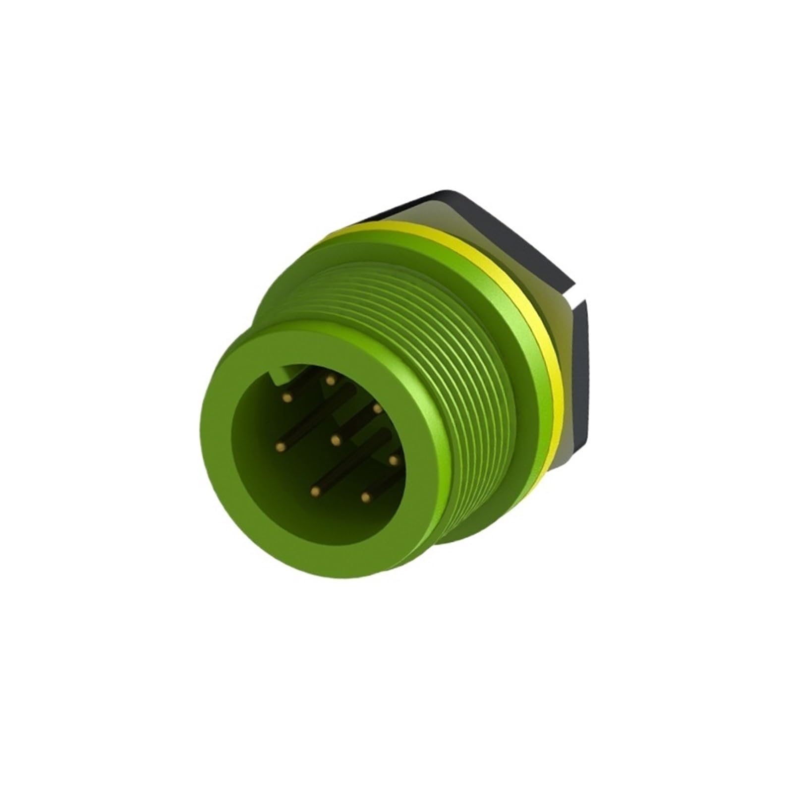 Inversor eficiente con conector macho de 8 pines impermeable para energia solar