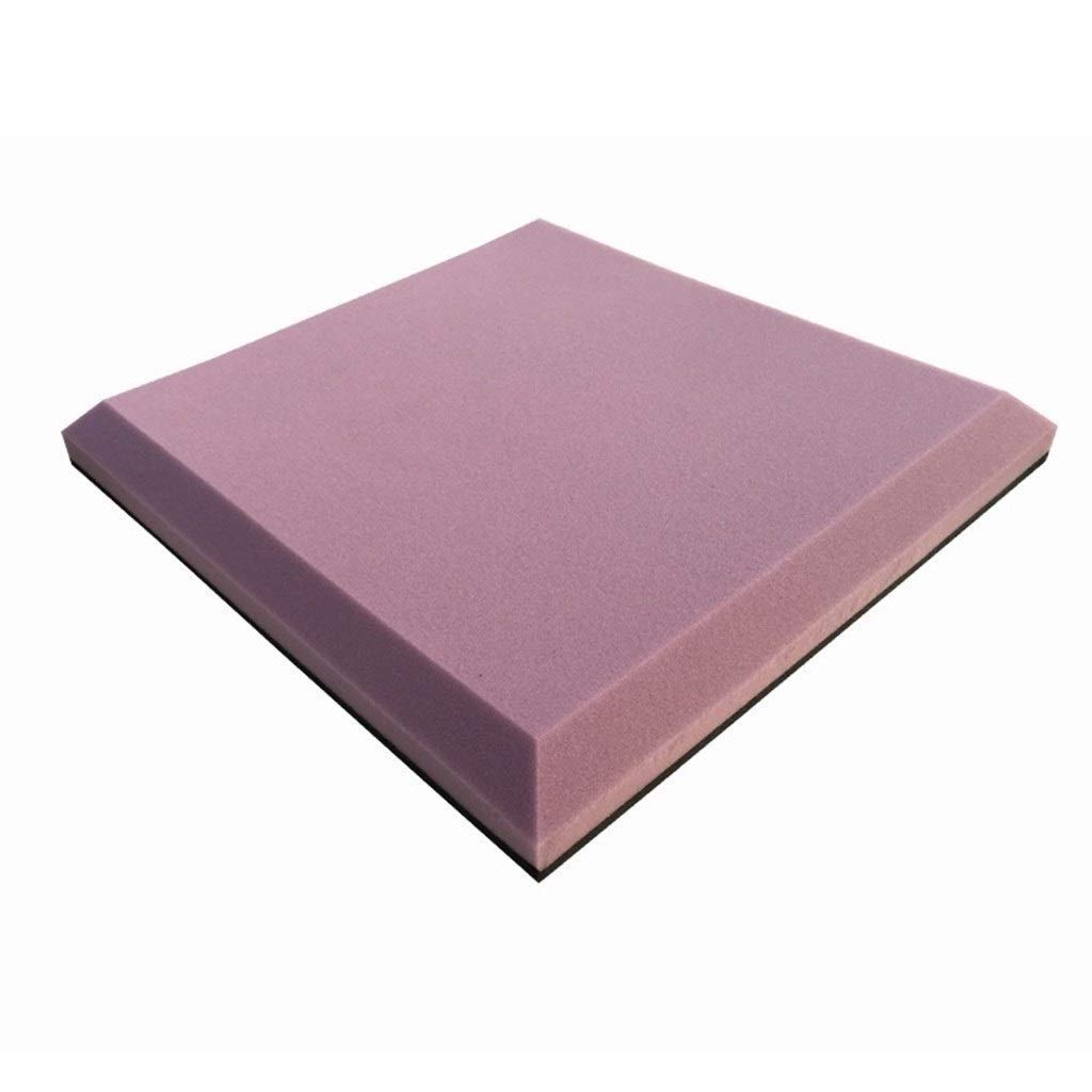 Pannelli acustici, Cotone insonorizzato Portatile, Adesivo Decorativo da Parete Decorativo per Cinema in Morbido Cotone fonoassorbente Dimensioni: 50 * 50 * 5 Cm Soundpr, Purple