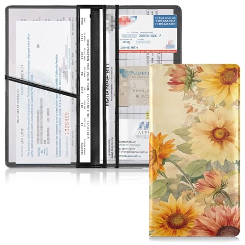Porta Documentos de Cuero para Auto miniatura 2