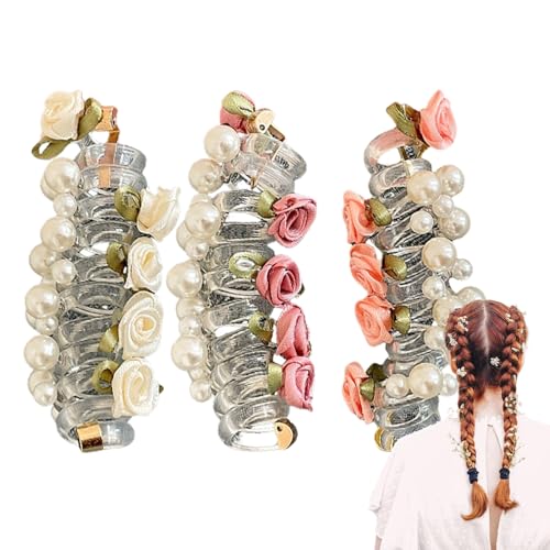 Espirales Para El Pelo - Gomas Para El Cabello De Linea Telefonica Coloridas,Coletas Elásticas Para Niñas Jóvenes Adolescentes E Infantiles Para Actividades Escolares Y Deportivas