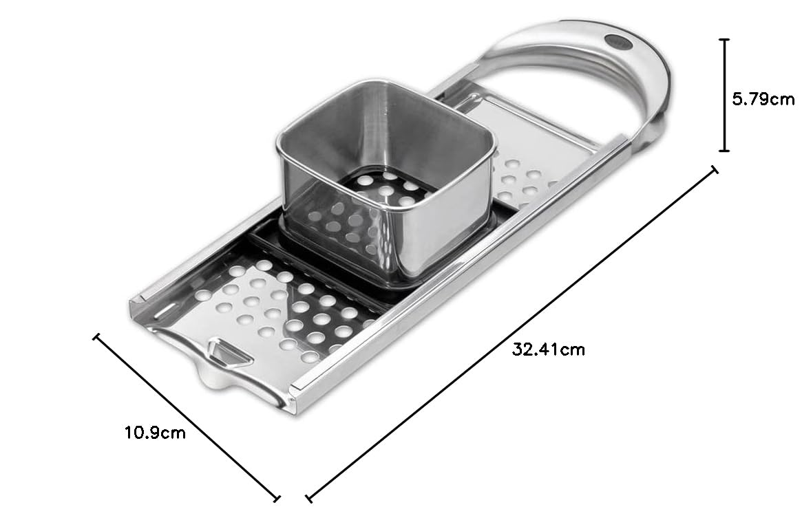 Trade Shop - Sbucciatore Pela Sbuccia Affetta Grattugia Frutta Verdura Universale 19cm 74090 85899916