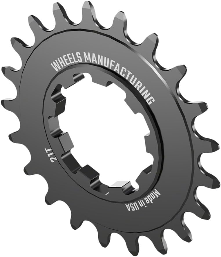 Wheels Manufacturing Solo-Speed Cog - 21t, Fits Solo-Spline and Solo-XD Kits, Black