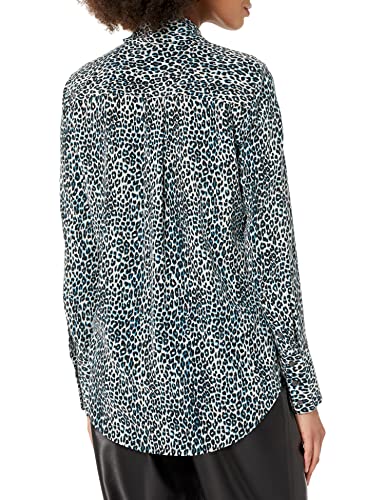 Equipment Womens Luis Blouse, Trueblackmulti, Medium-Large Us #TOP1