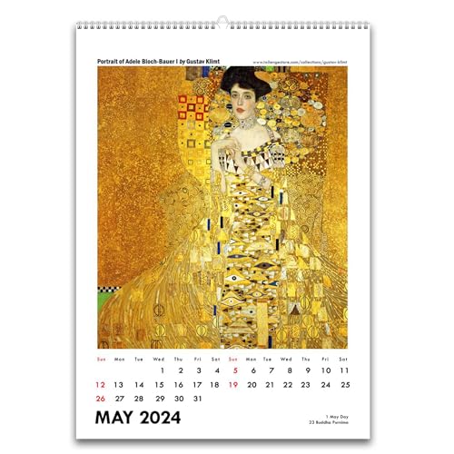 Image of Tallenge - Modern Masters - 2024 Desk Calendar - 6 x 9 Inches for Home & Office (Paper, Desk Calendar)