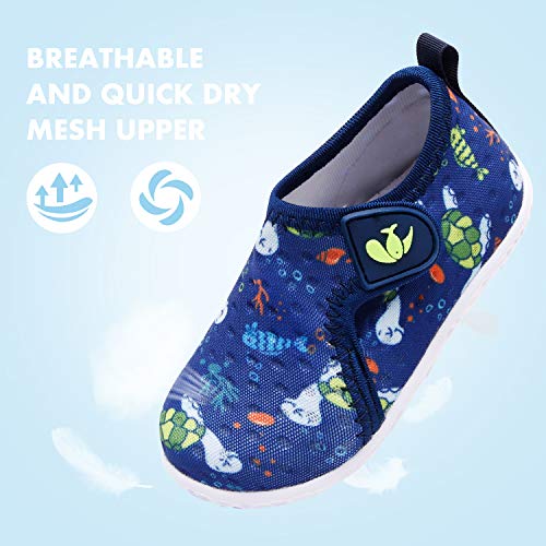 Image of FEETCITY Baby Boys Girls Water Sport Shoes Barefoot Kids Aqua Socks Quick-Dry Beach Swim Pool Shoes