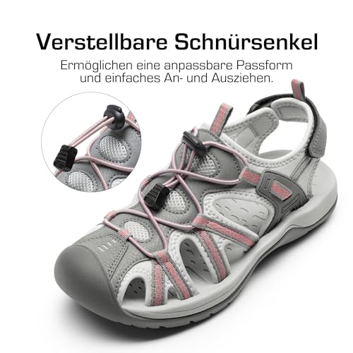DREAM PAIRS Women's Hiking Sandals Adventurous Summer Sports Shoes Outdoor2