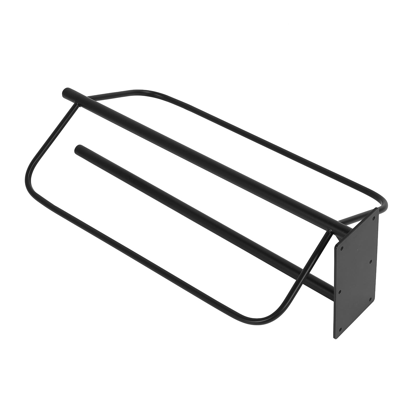 Alomejor Soporte de Pared de Metal para Silla de Montar, Soporte Duradero para Silla de Montar de Caballo, para Almacenamiento de Tachuelas, Fácil de Instalar, para Propietarios de Caballos en
