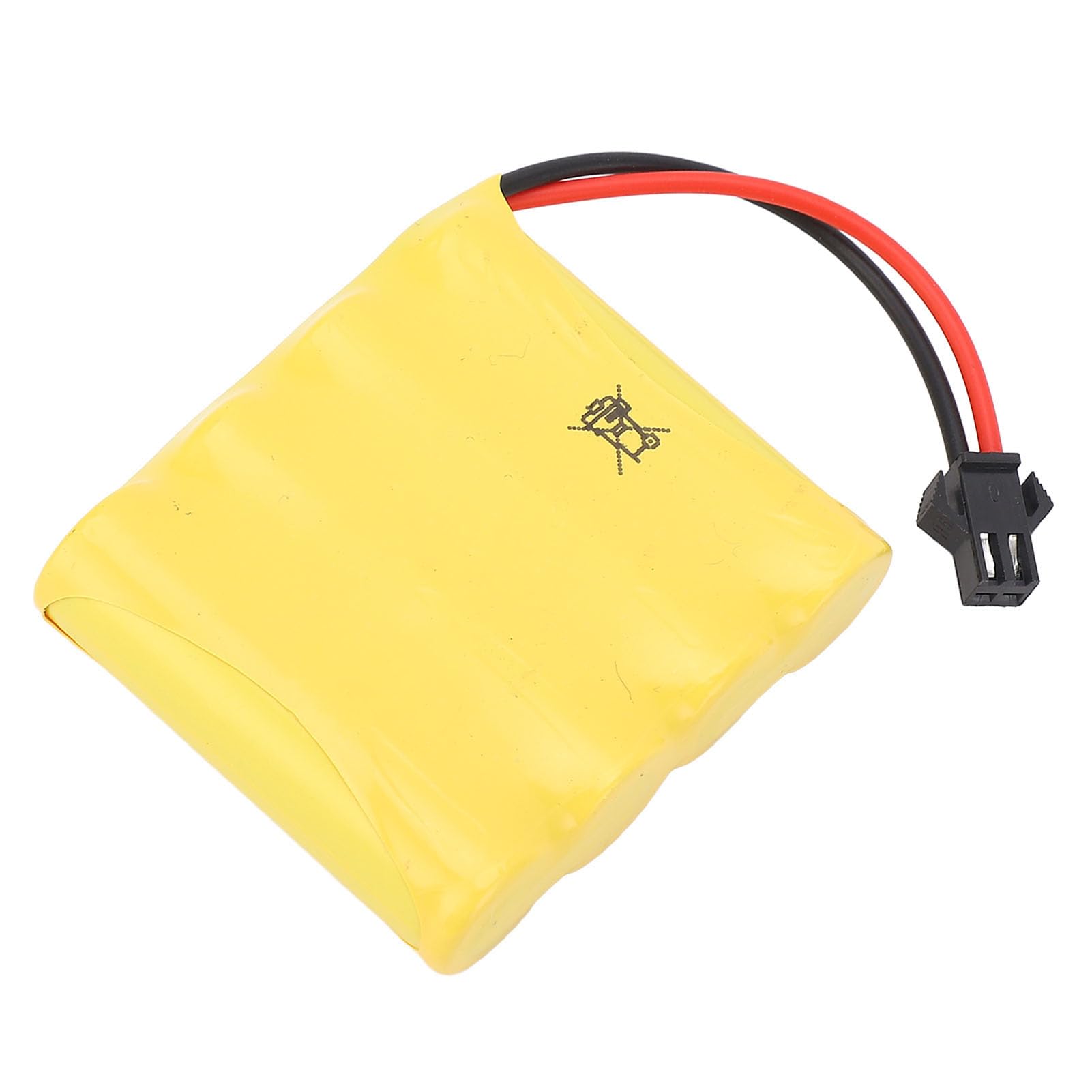 RC Car Lithium Battery,4.8V 700mAh Rechargeable Battery with SM 2P Plug for 1/18 RC Truck Replacement Parts