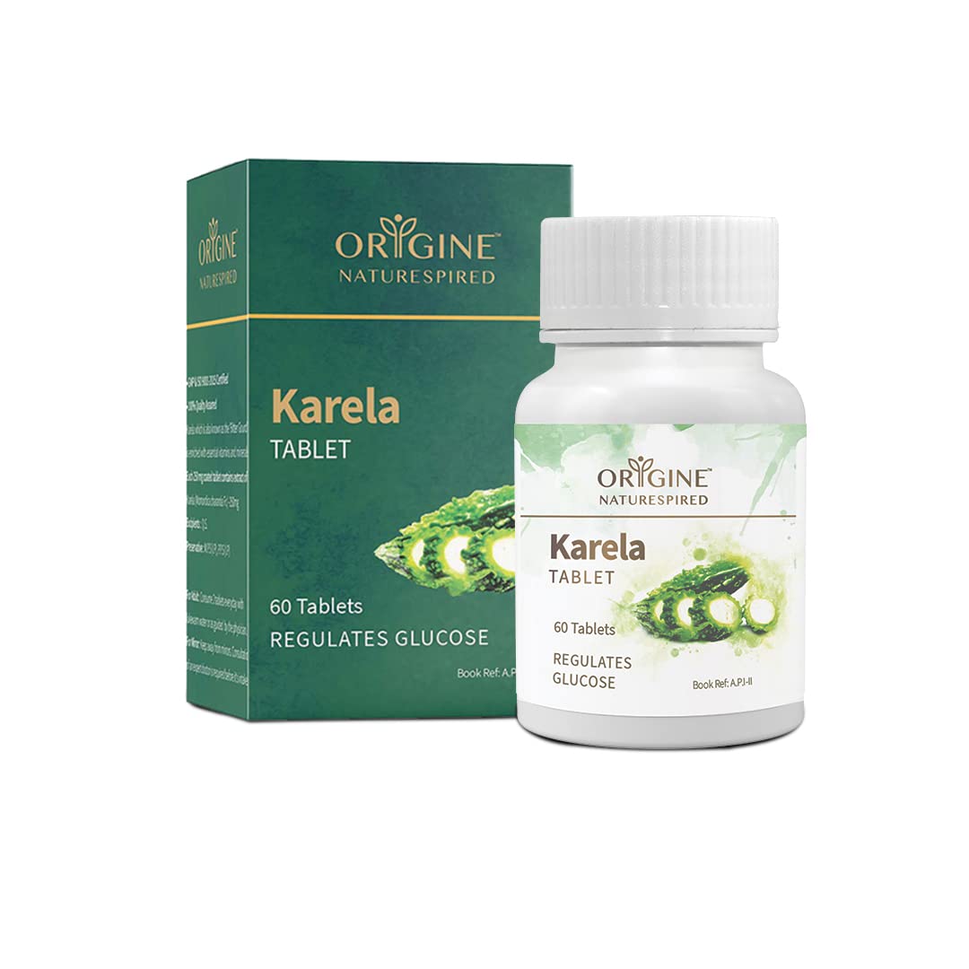 ORIGINE NATURESPIRED Karela 60 Tablet Wellness Pure Herbs Karela Metabolic Wellness, Skin Wellness & Immunity Supplement, Naturally Formulated With Karela Extracts, Natural Multivitamin For Body Detox (B09JWGWW7Q) Amazon Price History, Amazon Price Tracker