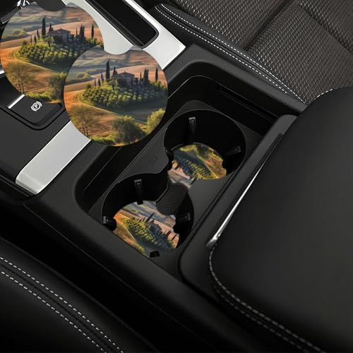 Portavasos para carro 2 piezas con diseño universal miniatura 1