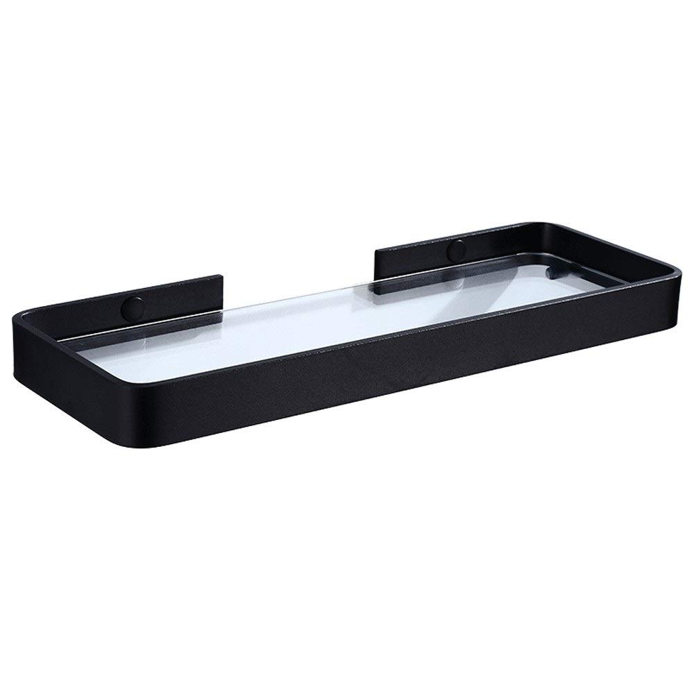 Étagère de douche en aluminium sans perçage organisateur de rangement de salle de bains 45cm