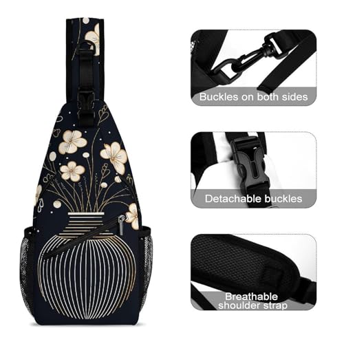 Bolso bandolera casual para hiking y viaje miniatura 3