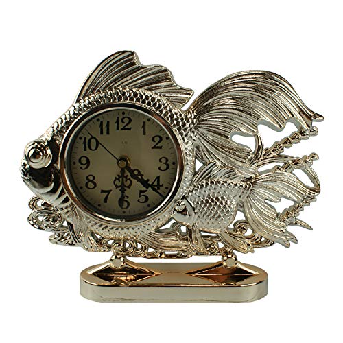 Connie N Randy Fan Tail Goldfish Clock