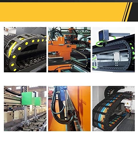 Durable Nylon Cable Drag Chain For CNC Routers - Plastic Wire Carrier Track