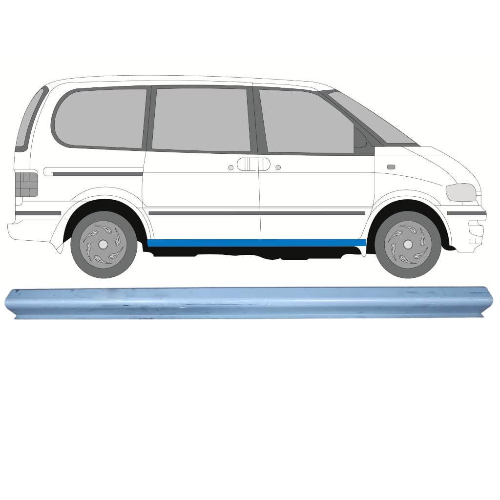 Reparaturblech Schweller für Nissan Serena 1992-2001 / Links = Rechts