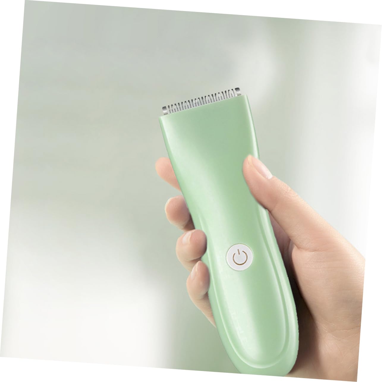 VANZACK Hair Trimmer Rechargeable Hair Clipper for Low Noise Design Durable Blades for Safe Haircuts at Green Color
